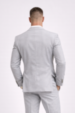 TRAJE PLOMO PLATA - Imagen 4