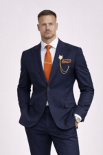 TRAJE AZUL NOCHE